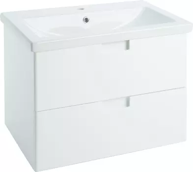 Тумба для комплекта Bellezza Пегас 70 подвесная, белая