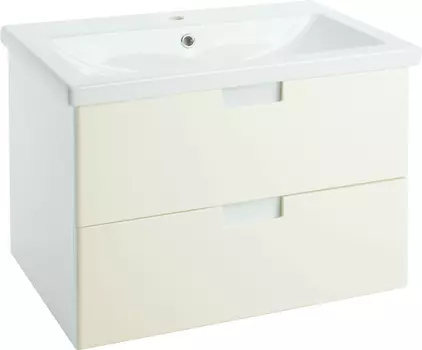 Тумба для комплекта Bellezza Пегас 80 подвесная, бежевая