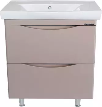 Тумба для комплекта Bellezza Санриса 80 напольная, капучино