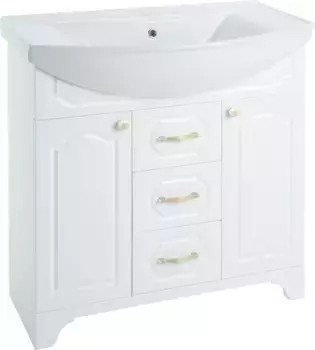 Тумба для комплекта Bellezza Тиффани 75 белая