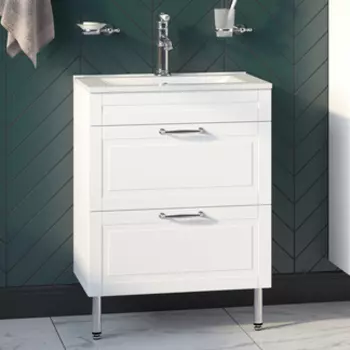 Тумба для комплекта IDDIS Oxford 80, белая