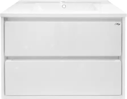 Тумба для комплекта Misty Барселона 75 белая эмаль