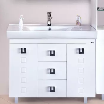 Тумба для комплекта Misty Эллада 100 белая