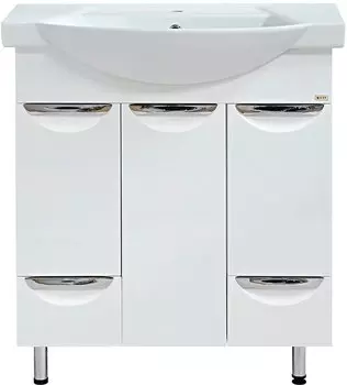 Тумба для комплекта Misty Лаванда 75 с ящиками