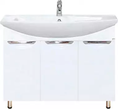 Тумба под раковину Misty Лаванда 80 белый