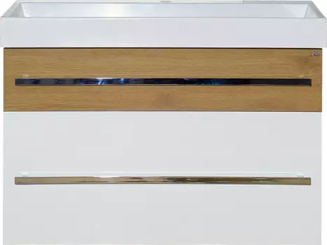 Тумба для комплекта Misty Леон 80 подвесная, дуб