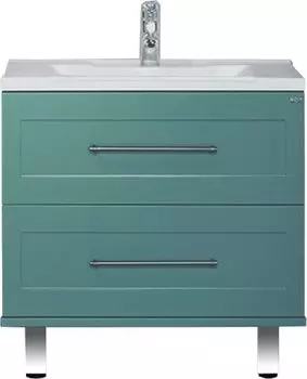 Тумба для комплекта Misty Марта 70 напольная бирюзовая