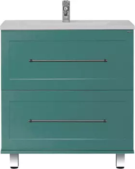 Тумба для комплекта Misty Марта 80 напольная, бирюзовая