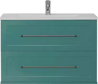 Тумба для комплекта Misty Марта 80 подвесная, бирюзовая