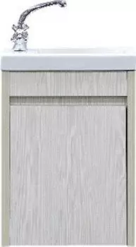 Тумба для комплекта Misty Мини 40 прямая, подвесная, вудлайн