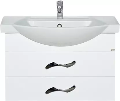 Тумба для комплекта Misty Монро 75 подвесная, белая