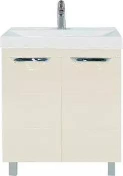 Тумба для комплекта Misty Петра 65 бежевая эмаль