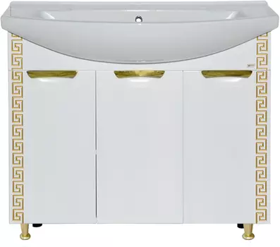 Тумба для комплекта Misty Престиж 105 золотая патина