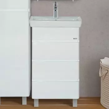 Тумба для комплекта Misty Прима 50 белая эмаль