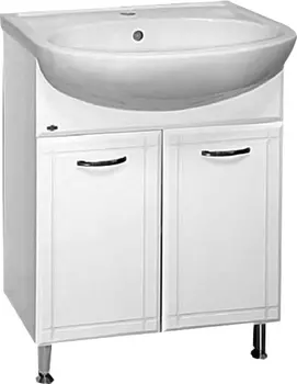 Тумба под раковину напольная Misty Уют 60 Э-Уют01060-01Пр белая