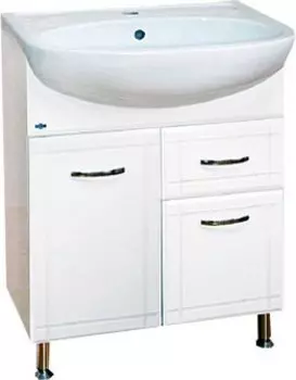 Тумба под раковину Misty Уют 60 Э-Уют01060-011Я белая