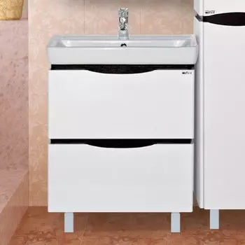 Тумба под раковину напольная Misty Венера 60 белая