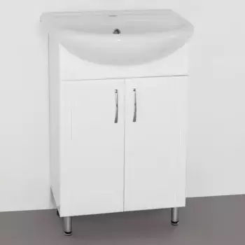 Тумба для комплекта напольная Style Line Эко Стандарт 55 белая