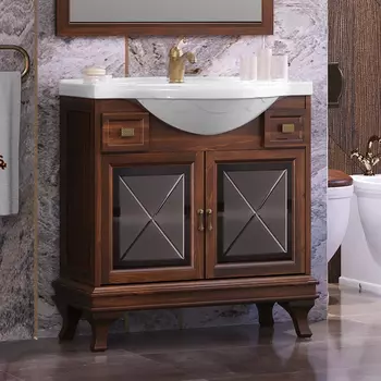 Тумба для комплекта Opadiris Борджи 85 светлый орех