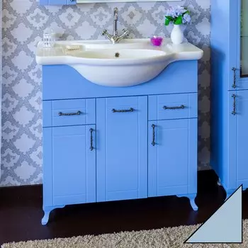 Тумба под раковину Sanflor Глория 85 серая