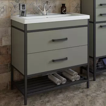 Тумба для комплекта Sanflor Норд 80 тауп