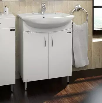 Тумба для комплекта СанТа Элеганс 65 белый