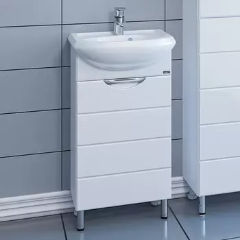 Тумба под раковину Санта Родос 45 белый