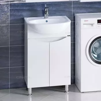 Тумба для комплекта СанТа Сатурн 50 напольная, 2 двери