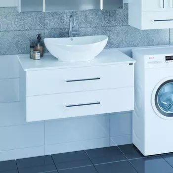 Тумба для комплекта СанТа Вегас 90 подвесная, со столешницей