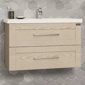 Тумба под раковину Санта Венера 80 светлое дерево