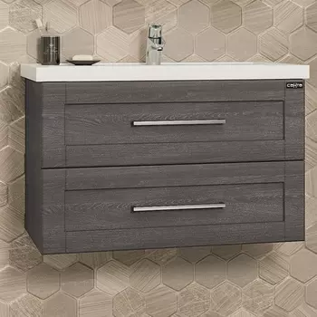 Тумба под раковину Санта Венера 80 темное дерево