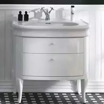 Тумба для комплекта Simas Lante LAM90 белый глянцевый