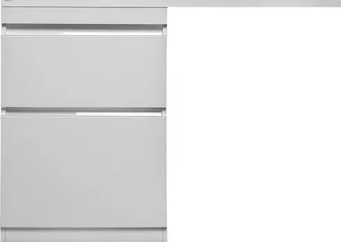 Тумба под стиральную машину Style Line Даймонд 120 белая