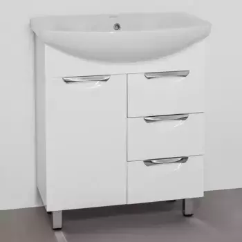 Тумба для комплекта Style Line Жасмин 70 белая