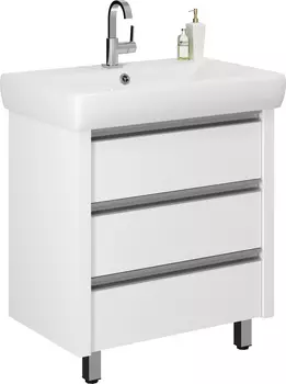 Тумба для комплекта Vod-Ok Бридж 70 белая