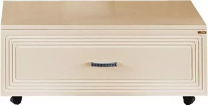 Тумба Misty Европа 90 подкатная бежевая эмаль