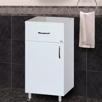 Тумба Misty Люси 40 левая белая