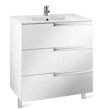 Тумба под раковину 60 см Roca Victoria Nord Ice Edition, белая ZRU9302834