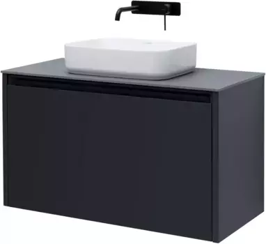 Тумба под раковину Allen Brau Fantasy 100 черный матовый