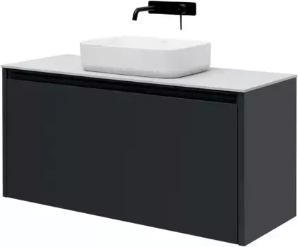Тумба под раковину Allen Brau Fantasy 120 черный матовый