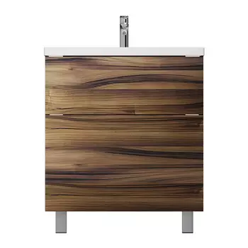 Тумба под раковину AM.PM Gem 75 орех, напольная