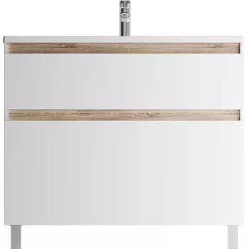 Тумба под раковину AM.PM X-Joy 100, напольная, белый глянец