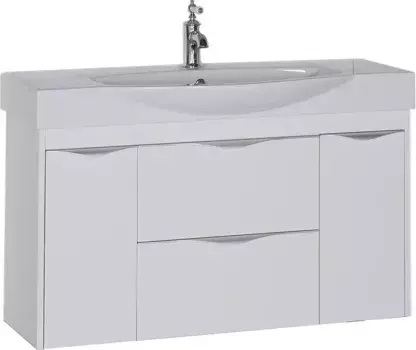 Тумба под раковину Aquanet Франка 105 белая