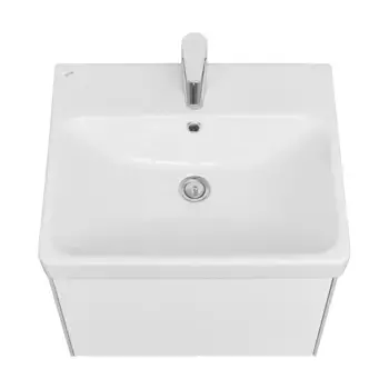 Тумба под раковину Aquaton Асти 55 белый-светлое дерево