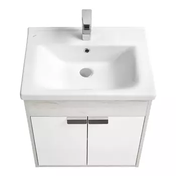 Тумба под раковину Aquaton Флай 60 белый-светлое дерево