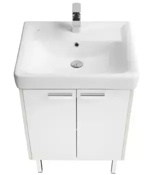 Тумба под раковину Aquaton Йорк 60 белый-светлое дерево