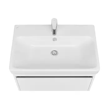 Тумба под раковину Aquaton Марти 70 белый-светлое дерево