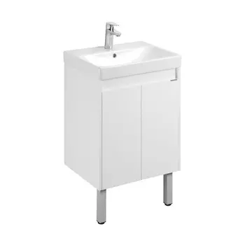 Тумба под раковину Aquaton Сканди Doors 55 белый