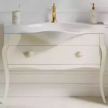 Тумба под раковину Aqwella Borgia 115 белая