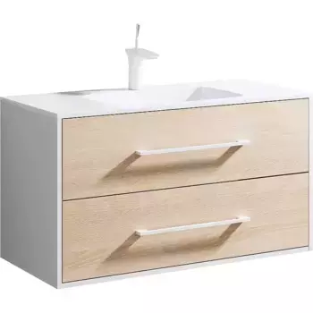 Тумба под раковину Aqwella Miami 100 светлое дерево